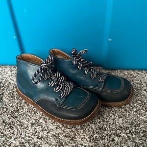 Buster Brown 60’s Blue Leather Shoes